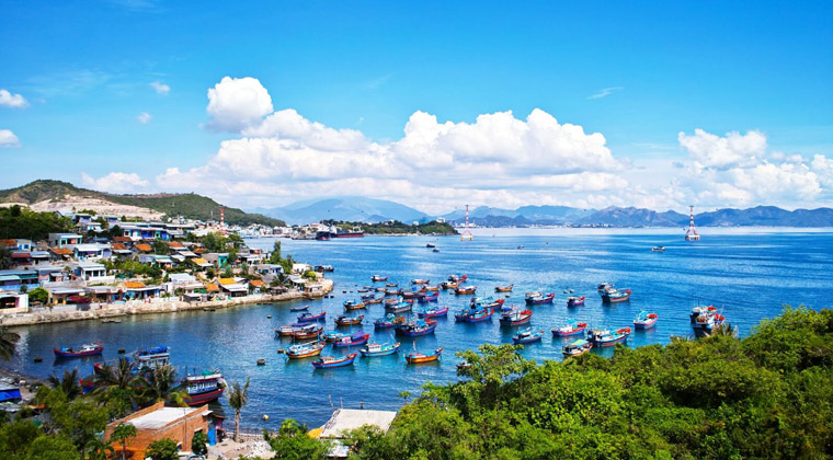 Fishing port in Nha Trang Fishing port in Nha Trang